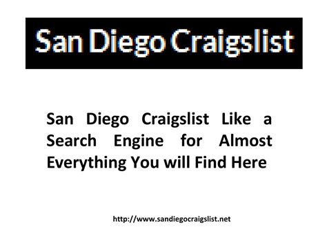 san diego craigslist